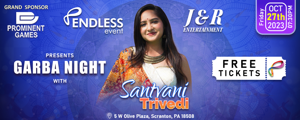 Garba Festival Of Pennsylvania With Santvani Trivedi | Events in Scranton | Endless Event