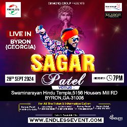 Diamond Group Presents Sagar Patel Live in Byron